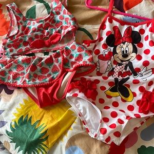 4T Girls Bathing Suit Bundle